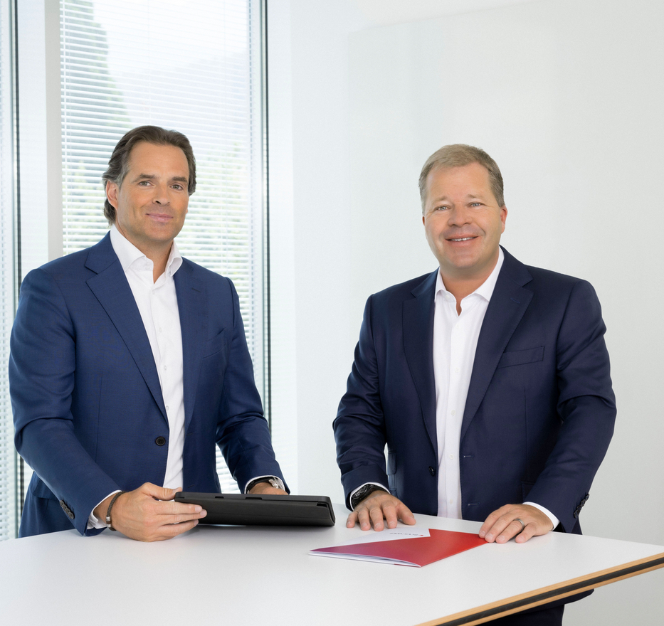 Oliver Schnyder PDG - Pierre-Alain Grichting Président du CA